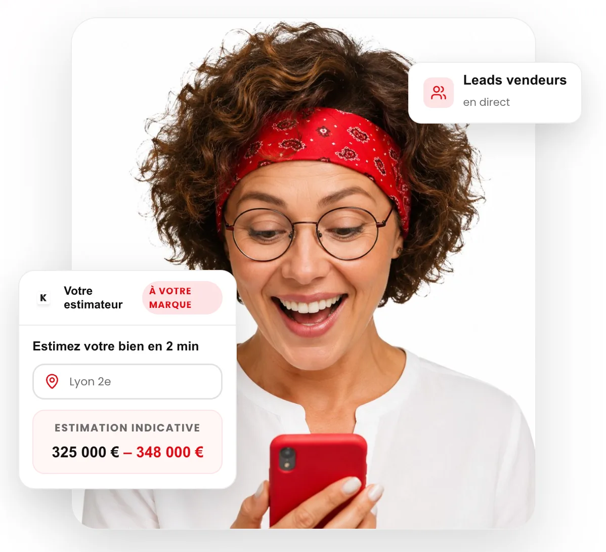 Estim'Lead : estimateur à votre marque, leads vendeurs en direct
