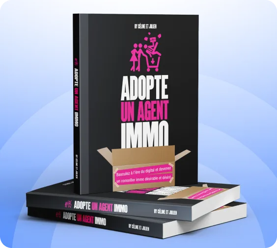 Livre « Adopte un agent immo » par Céline et Julien