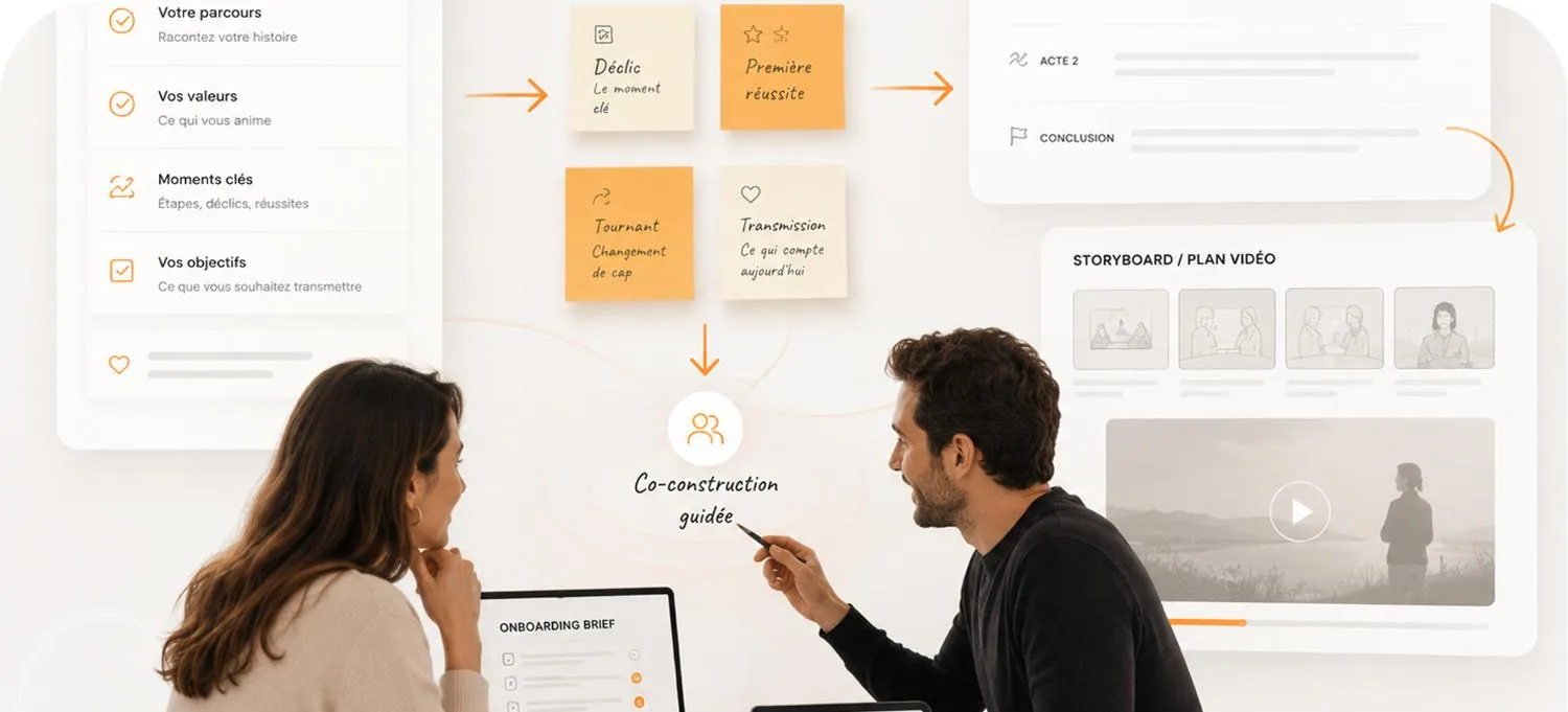 Séance de coaching et co-construction du récit