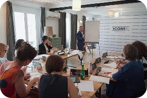 Session de formation Iconik en salle