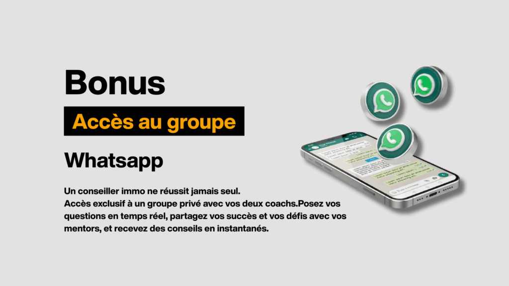 formation immobilier groupe whatsapp